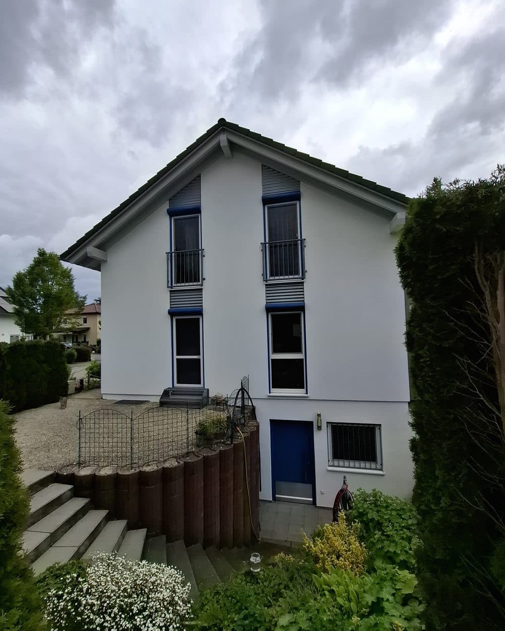 Fassade in Achstetten (Nachher) — Malerbetrieb Schwab, Oberschwaben