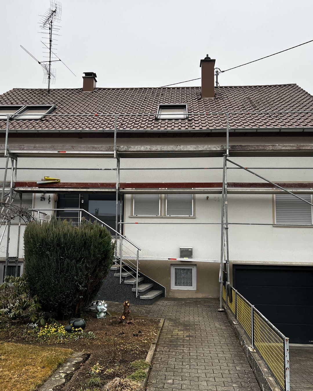 Fassade (Vorher) — Malerbetrieb Schwab, Oberschwaben
