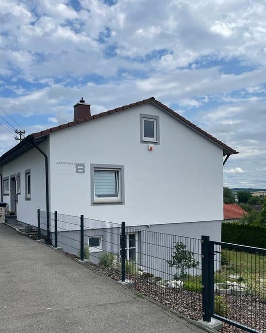 Fassade in Rottenacker (Nachher) — Malerbetrieb Schwab, Oberschwaben