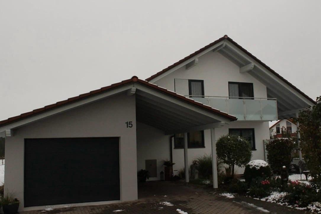 Fassade in Äpfingen — Malerbetrieb Schwab, Oberschwaben